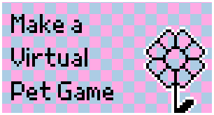 Virtual Pet Tutorial clickable button
