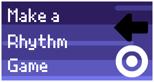 Rhythm Game Tutorial clickable button